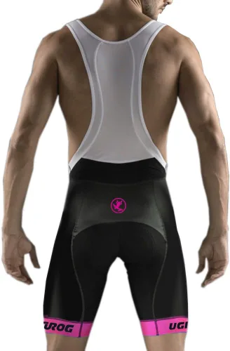 Vista 37 de UGLY FROG Designs - Pantalones cortos de ciclismo con pantalones cortos con peto, pantalones cortos de ciclismo Pro/BIP, acolchado 3D Coolmax