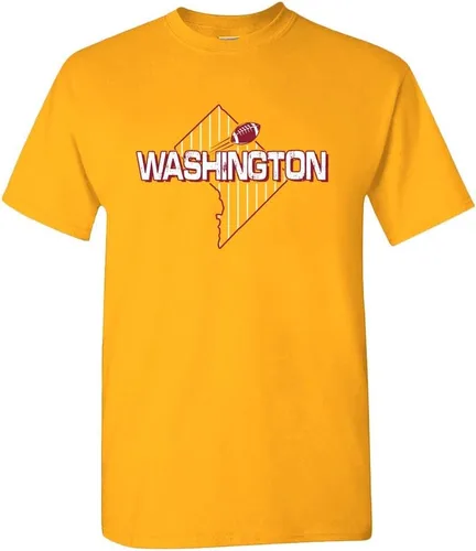 Vista 24 de Xtreme Apparrel Camiseta para hombre Team Field Map para aficionados al fútbol Dallas - Camisa azul marino
