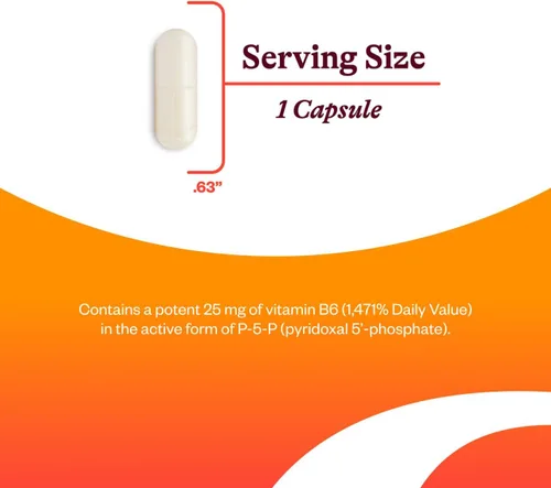 Vista 3 de Seeking Health P-5-P (Piridoxal 5-fosfato) - Salud inmunológica y apoyo al metabolismo de la homocisteína - Apoya la producción de energía