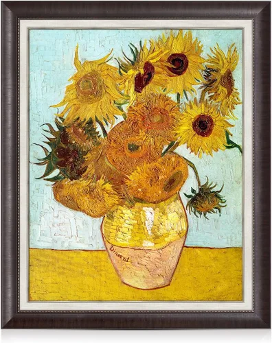 Vista 104 de Serie de pinturas de Vincent Van Gogh (favoritos). Reproducción de arte clásico de Van Gogh, impreso en lienzo, Algodón, Almond Blossom, 16x20