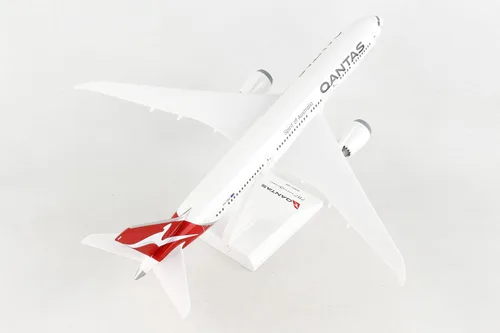 Vista 6 de Sky Marks Qantas 787-9 1/200 - Modelo de avión coleccionable