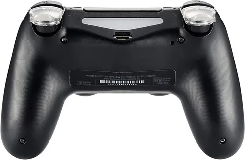 Vista 7 de eXtremeRate Transparent Clear 2 Pairs L2 R2 Buttons Extention Trigger for PS4 Controller, Game Improvement Adjusters Extenders for PS4 Controller