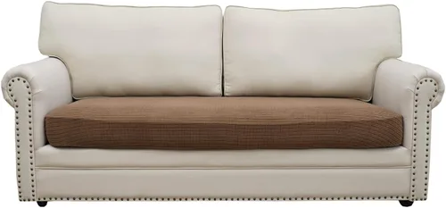 Vista 8 de Eismodra - Funda de sofá modular y en forma de L, funda para chaise longue, funda elástica mágica para sofá de 3 cojines en forma de L, funda