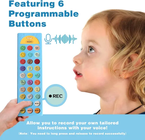 Vista 3 de Joyreal Dispositivo AAC para Autismo, Herramientas de Comunicación No Verbal para Terapia del Habla y Rehabilitación de Accidente Cerebrovascular.