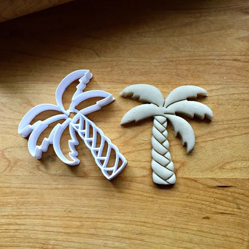 Vista 3 de Inc Cortador de galletas de palmera, apto para lavavajillas (2 pulgadas)