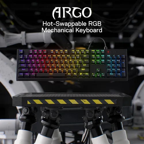 Vista 6 de Redragon Paquete de teclado K670 y mouse para juegos M810 PRO