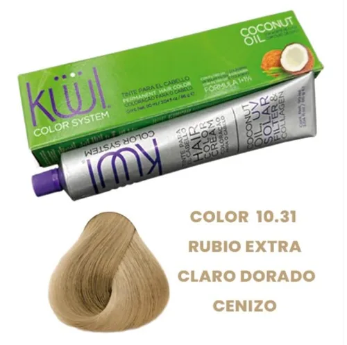 Vista 5 de Fantasy Nails Küül Color System, DORADOS (10.31 RUBIO EXTRA CLARO DORADO CENIZO), 3.04 onzas líquidas