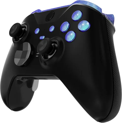 Vista 4 de eXtremeRate Chameleon - Botones de repuesto para Xbox One Elite Series 2 Controller, LB RB LT RT parachoques gatillos ABXY Start Back Sync teclas