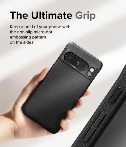Vista 6 de Ringke Onyx - Funda compatible con Google Pixel 8 Pro [negra] + vidrio compatible con Google Pixel 8 Pro