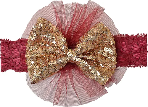 Vista 3 de Lilax Conjunto de 4 piezas de vestido de fiesta de boda de princesa de encaje recién nacido para bebé niña