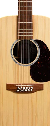 Vista 3 de Martin D-X2E - Guitarra acústica-eléctrica de 12 cuerdas - Patrón de palisandro brasileño