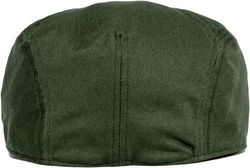 Vista 4 de BOTVELA Hombres Algodón Sarga Newsboy Flat Ivy Driving Hat Gorra ajustada