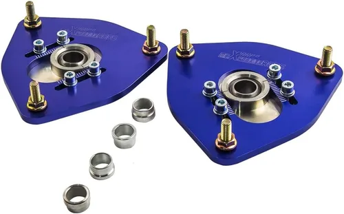 Vista 2 de maXpeedingrods Placas de curvatura delanteras para Subaru Impreza GDB 2002-2007 Suspensión Azul