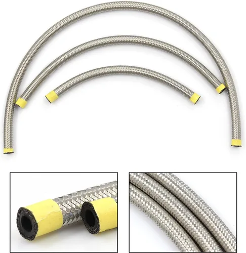 Vista 3 de Kit de regulador de presión de combustible EFI universal ajustable con manómetro de presión de combustible de 0-160 psi y kit de conectores de Azul