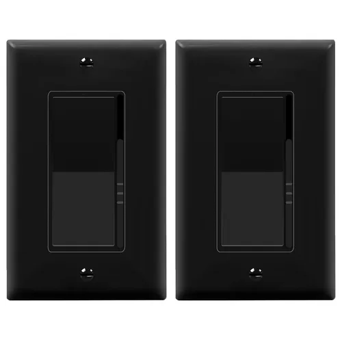 Vista 13 de TOPGREENER Kalide - Interruptor de atenuación de luz, interruptor de atenuación LED, atenuación de rango completo, un solo polo/3 vías, 120 V CA, 60