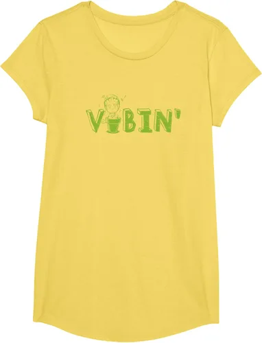 Vista 34 de Marvel Groot Vibin' Headphones Guardians of the Galaxy Camiseta, Negro