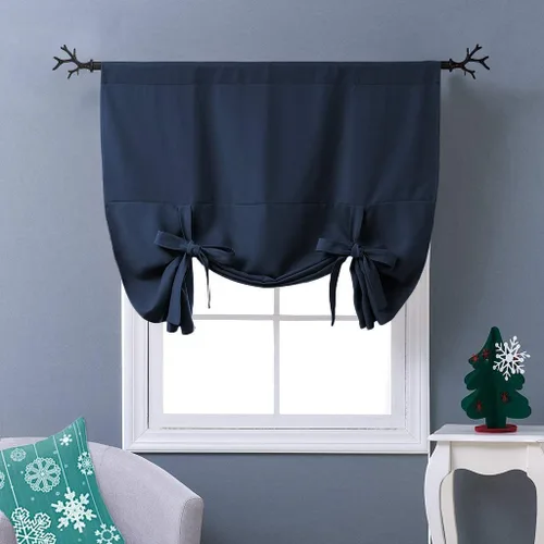 Vista 60 de NICETOWN Cortina Opaca con Aislamiento Térmico – Persiana Enrollable para Ventana de Bebé para Dormitorio/Acción de Gracias