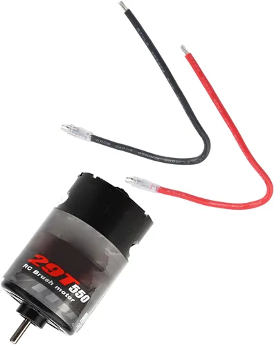 Vista 5 de POCREATION Motor cepillado, 12T, 21T, 29T, 35T, 550, rodamiento de bolas de alta precisión, motor cepillado a control remoto, bobinado multipolo