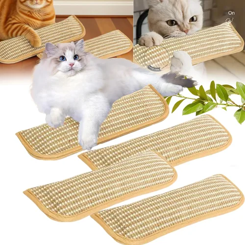 Vista 9 de Bite & Buff Cat Pillow Toy, 2 Pack Catnip Toys for Indoor Cats, Interactive Catnips Chew Toy, Catnips Toys, Sisal Scratching Pad (1PC)