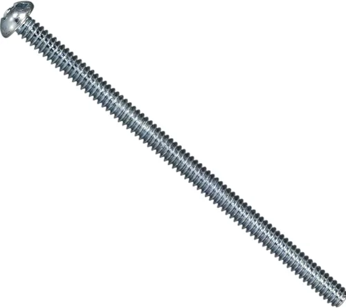 Vista 8 de Hard-to-Find Fastener 014973236960 Tornillos redondos combinados, 1/4-20 x 4, Pieza-100