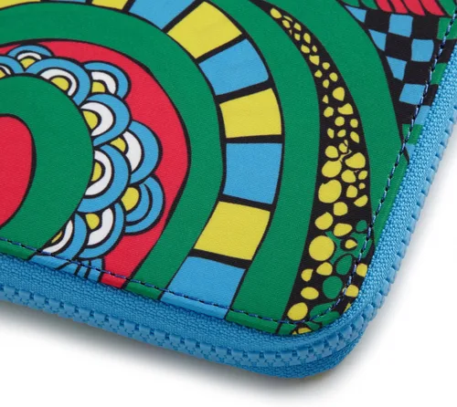 Vista 5 de Ace - Funda con cremallera alrededor, estampado azul Daydreaming (se adapta a Kindle, Paperwhite y Touch)