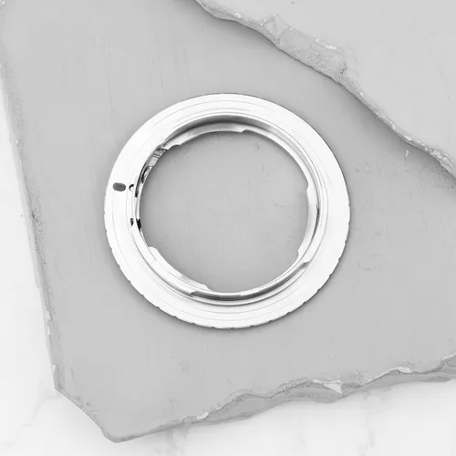 Vista 5 de Lens Mount Adapter Ring AI EOS Compatible with Nikon F Compatible with Canon EOS EF Cameras Supports Manual Focus and Exposure No Glass Design