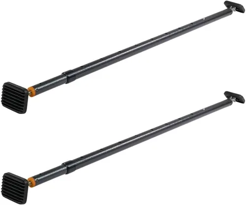 Vista 14 de Mytee Products Barra de Bloqueo de Carga Ajustable de Servicio Pesado de 40"-70" con Barra Divisora de 16" y Red de Almacenamiento para Sujeción