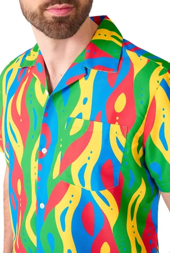 Vista 92 de Opposuits Traje de baño combinado de verano - Conjunto de dos piezas a juego para hombre - Ropa de natación de playa