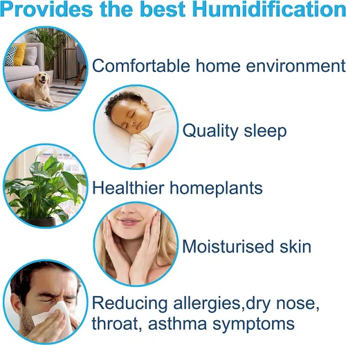 Vista 7 de HQRP Filtro de agua compatible con humidificadores Trane HUMD200, HUMD200A, HUMD200T, HUMD200ABA00B para toda la casa, repuesto estándar americano