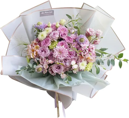 Vista 9 de Banxidi Papel de regalo floral coreano con borde dorado, 20 hojas, suministros para floristería, papel de regalo para ramo de flores, suministros