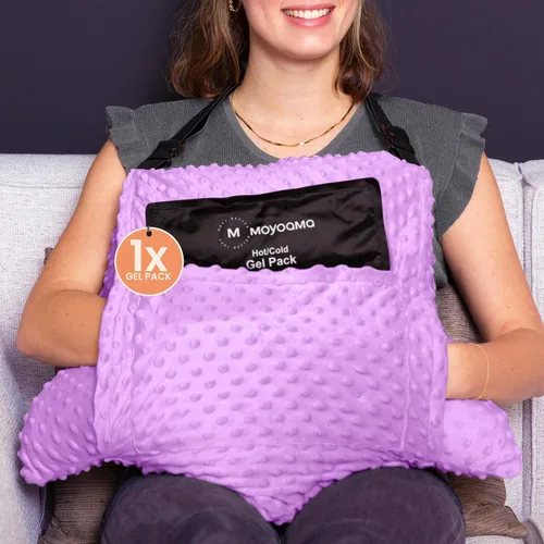 Vista 12 de MOYOAMA Juego de 2 almohadas para histerectomía - Incluye 1 paquete de gel para alivio relajante - Artículos imprescindibles para la recuperación