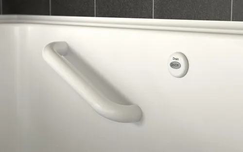Vista 3 de American Standard 28"x48" mano derecha serie Premium Walk in Bath in Linen