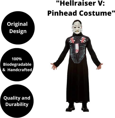 Vista 2 de Ghoulish Productions Disfraz de Hellraiser para adultos