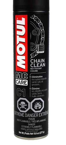 Vista 3 de Motul 103243 C1 Chain Clean O, X & Z-Ring Compatible con 13.5 fl oz/9.8 fl oz lata 8
