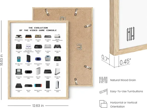 Vista 3 de HAUS AND HUES Arte de videojuegos, pósteres de videojuegos para habitación de niños, decoración de sala de juegos para decoración de pared de niños