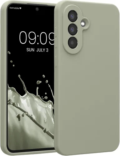 Vista 23 de kwmobile Funda compatible con Samsung Galaxy A13 4G - Funda delgada de silicona TPU - Acabado suave al tacto - Amarillo radiante