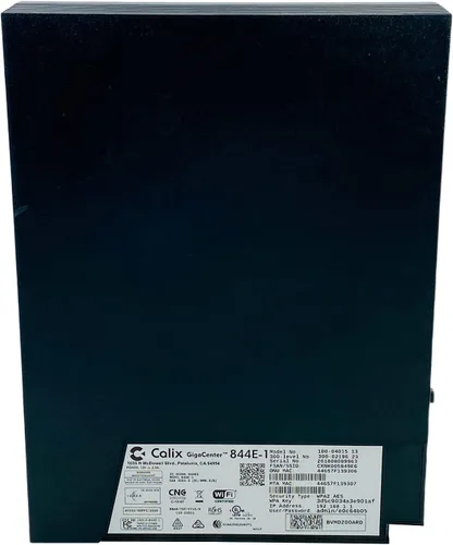Vista 5 de Calix GigaCenter 844E-1 - Módem de router inalámbrico inalámbrico 2.4GHZ 5G Dual WiFi con adaptador de CA