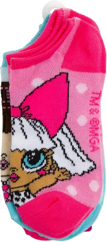 Vista 4 de LOL Surprise! 5 calcetines grandes para niñas sin muestra.