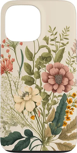 Vista 23 de Funda para iPhone 11 con diseño floral botánico vintage