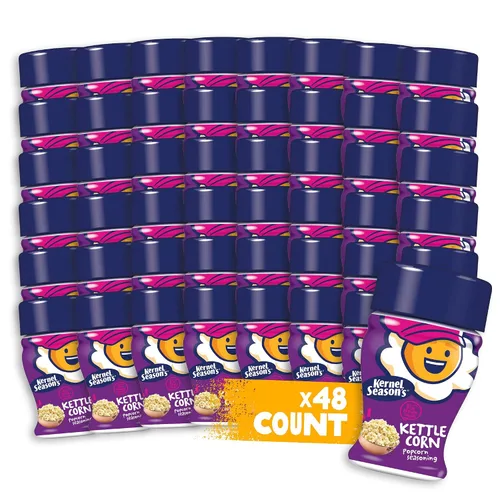 Vista 5 de Kernel Season's Mini tarro de condimento para palomitas de maíz, maíz caramelo, 0.9 onzas (paquete de 48)