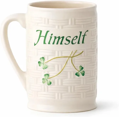 Vista 10 de Belleek Herself Taza, 4.5