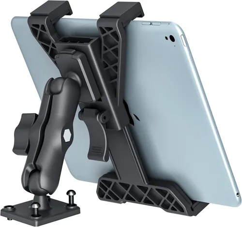 Vista 8 de OHLPRO Soporte para Tableta para Camión, Soporte de Coche con Base de Taladro Resistente para iPad, mini, Samsung Galaxy (7" - 11") para Tablero