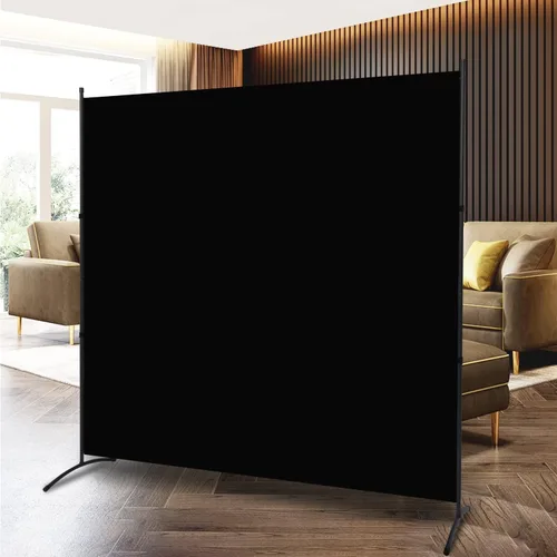 Vista 13 de Pantalla de pared divisora de habitación de 4 paneles de ancho para Beige