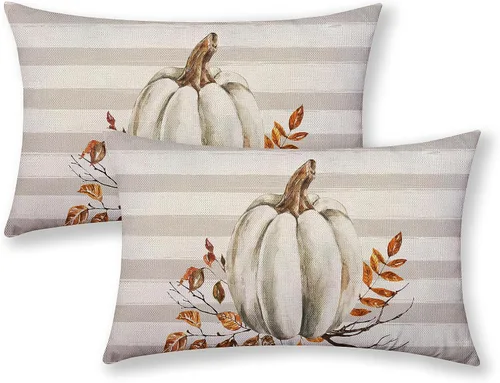 Vista 79 de Juego de 2 fundas de almohada para el 4 de julio, 16 x 16 pulgadas, Día de la Independencia, Día de los Caídos, decoración al aire libre, almohadas