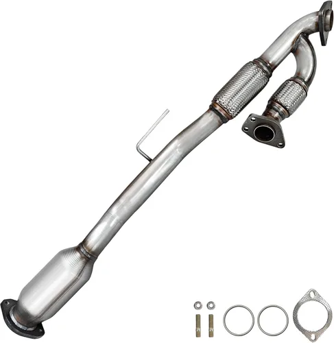 Vista 13 de JT Convertidor catalítico compatible con Nissan Frontier/Xterra 2002 2003 2004 3.3L V6 2 piezas (compatible con EPA)
