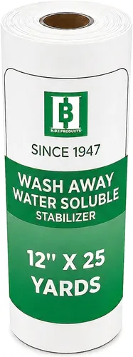 Vista 12 de Estabilizador Lavable Soluble en Agua 20,32 x 20,32 cm Piezas Cortadas para Bordado a Máquina y a Mano - Compatible con Bastidores 4x4 100 Hojas