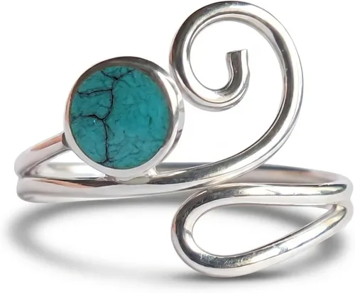 Vista 11 de Sterling Silver Toe Ring, Handmade Adjustable Open Band, Minimalist Dainty Summer Beach Foot Jewelry for Women, Can Be Worn as Knuckle or Pinky Ring
