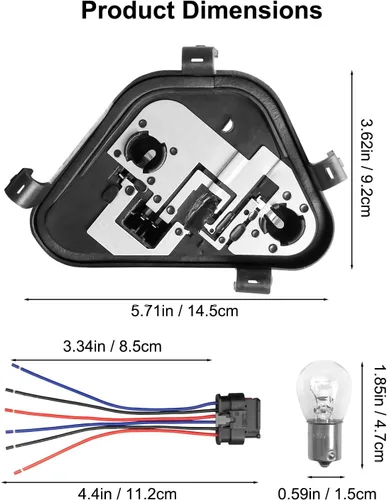 Vista 2 de 63217313044 Soporte de lámpara de luz trasera para BMW Serie 3 2012-2015
