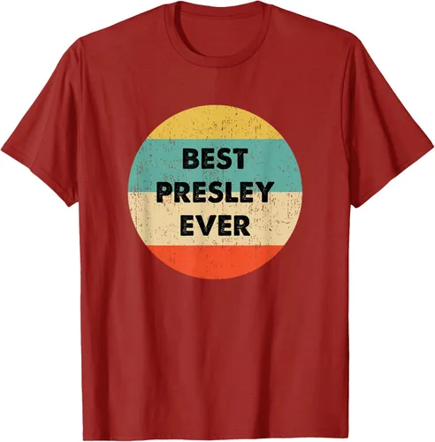 Vista 68 de Camiseta Presley Name, Negro, S