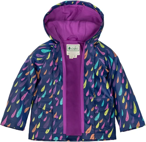 Vista 2 de OAKI Chaqueta impermeable Oakitech para niños pequeños y niños (talla grande)